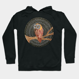 Owl Mandala Hoodie